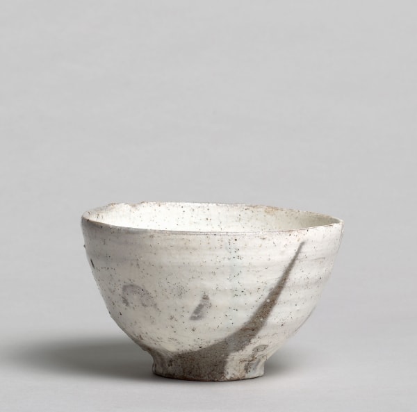 Shiro Tsujimura, #000328 tea bowl (chawan), around 1989