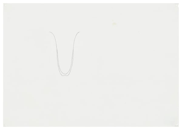 Katsuhito Nishikawa #022716 untitled / Vase, 1986-88 Pigment ink on paper, framed 29,7 x 42 cm (frame: ca 47 x 58 cm)