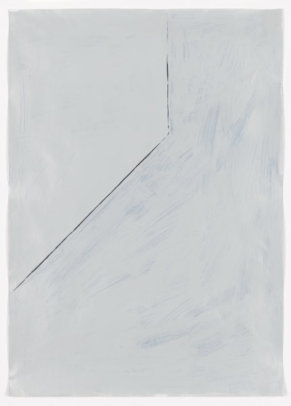 Jürgen Schön #022312 Zeichnung, 2021 Bleistift, Farbstift, Acryl auf Papier 58,8 x 41,6 cm
