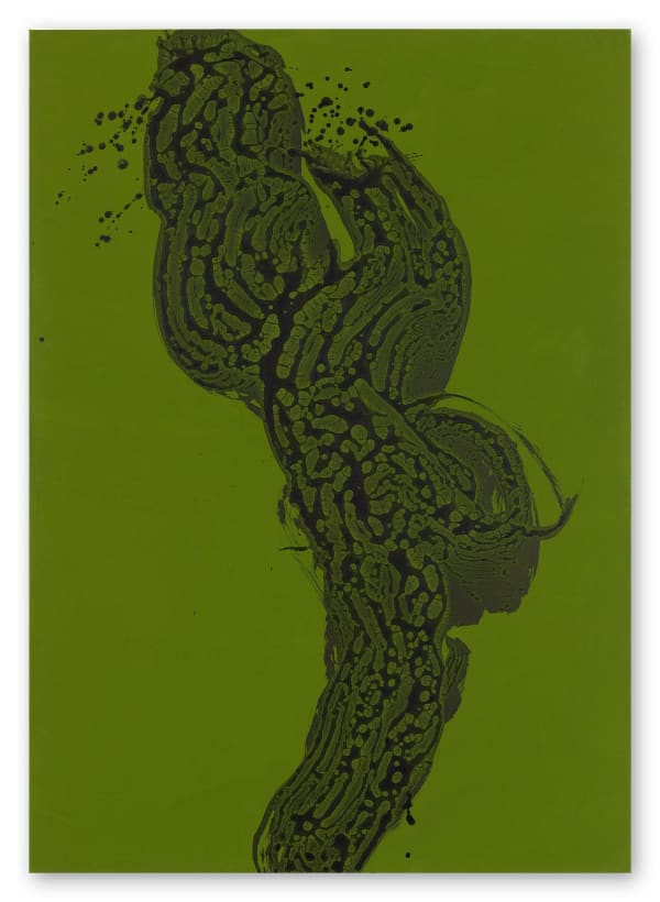 Hiroko Nakajima #021890 Arbre de vie V, 2017 Ink, pigment on canvas 140 x 100 x 4 cm