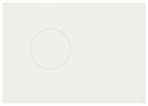 Katsuhito Nishikawa #022719 untitled / Vase, 1986-88 Pigment ink on paper, framed 29,7 x 42 cm (frame: ca 47 x 58 cm)