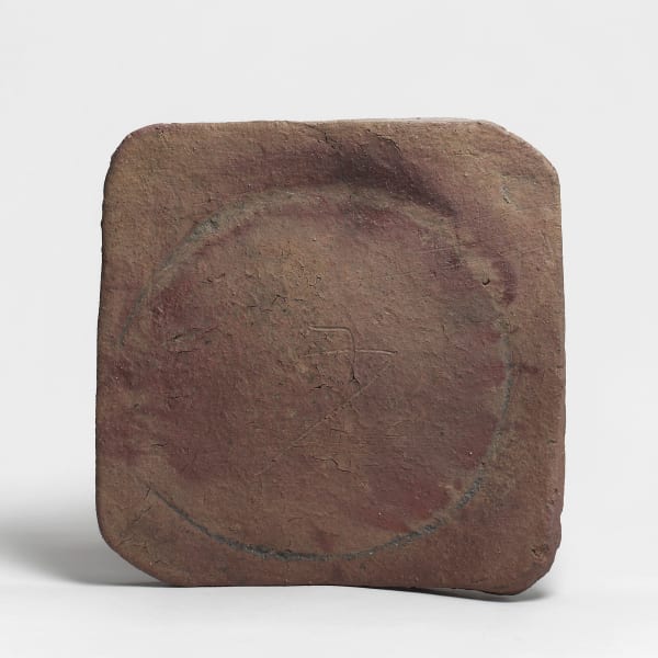 Keramik, #000403 Tôban- Keramikplatte, Momoyama-Zeit (1568-1615)