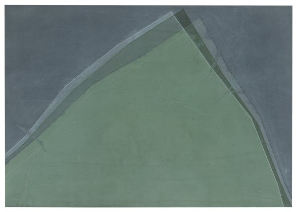Koichi Nasu #014985 10.79, 1979 Aquarell und Wachskreide auf Papier auf Karton 59 x 83,5 cm