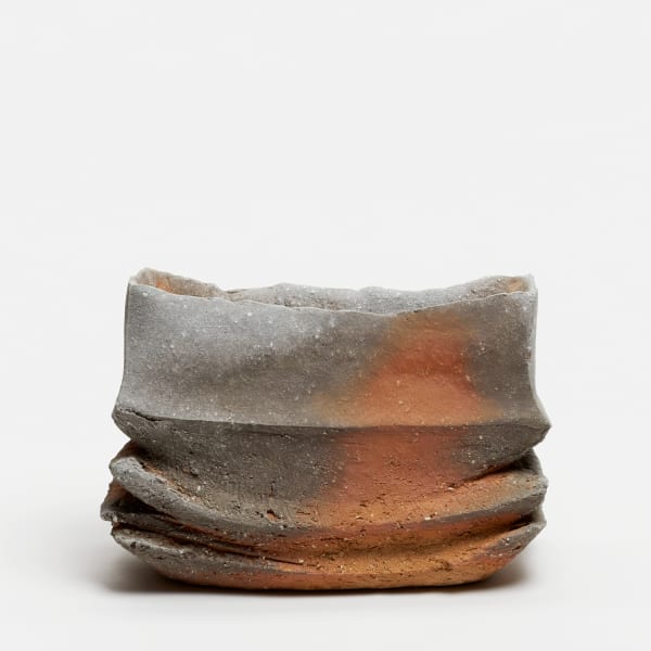 Yasuhisa Kohyama #022072 Danpen (Fragment), Vase, 2016 Steinzeug, Anagama-Brand 18,5 x 25 x 10 cm