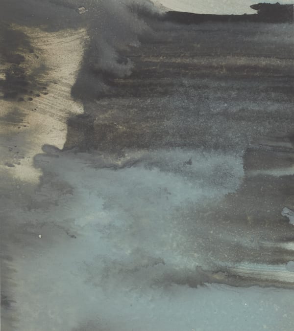 Matthias Loebermann #022556 Aus dem Tagebuch eines Wolkensammlers, 2021 Mixed media on paper 22,5 x 20 cm