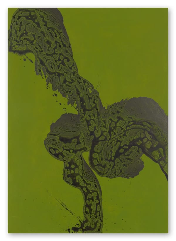 Hiroko Nakajima #021888 Arbre de vie III, 2017 Ink, pigment on canvas 140 x 100 x 4 cm