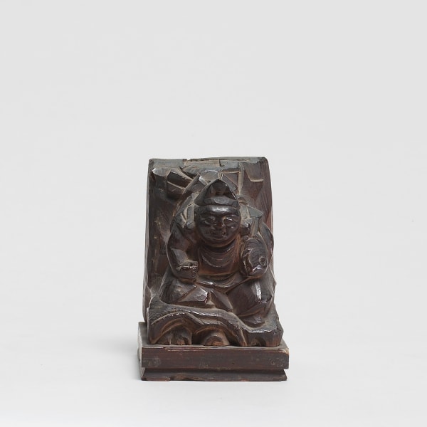 Holzskulpturen, #002150 Ebisu, Frühe Edo-Zeit (1615-1868)