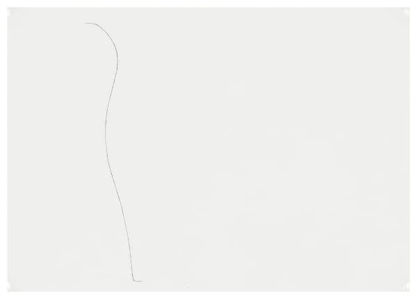 Katsuhito Nishikawa #022715 untitled / Vase, 1986-88 Pigment ink on paper, framed 29,7 x 42 cm (frame: ca 47 x 58 cm)