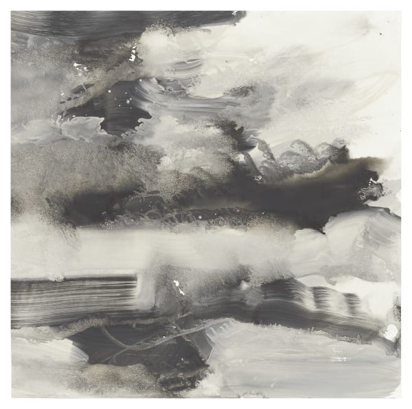 Matthias Loebermann #022504 Aus dem Tagebuch eines Wolkensammlers, 2020 Mixed media on paper 95,3 x 95,7 cm