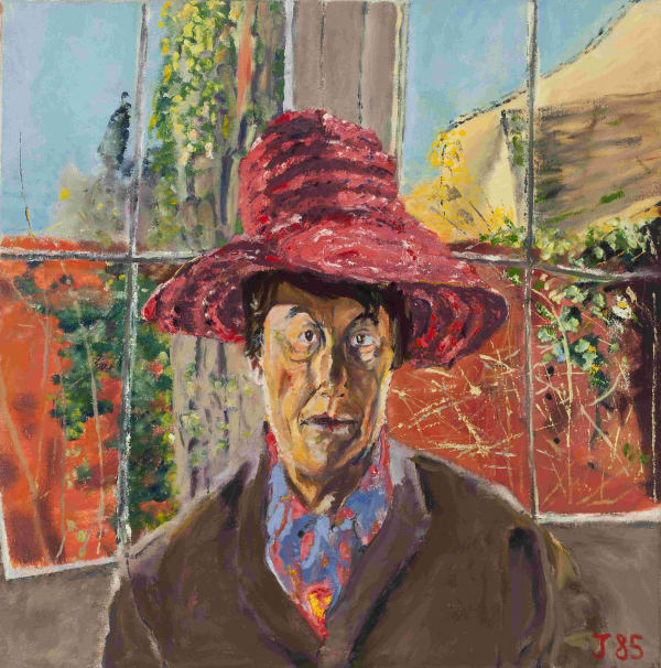 Self Portrait (print), 1985 Oil on canvas 76 x 76 cm