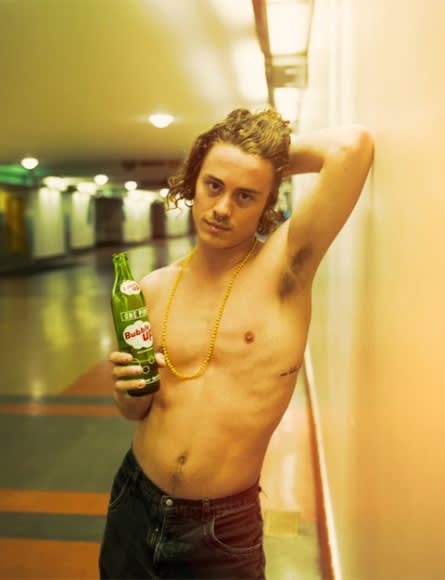 Melanie Pullen Soda Pop Boy #2 (Bubble UP! So-da-licious), 2015 c-print 60 x 48 inches