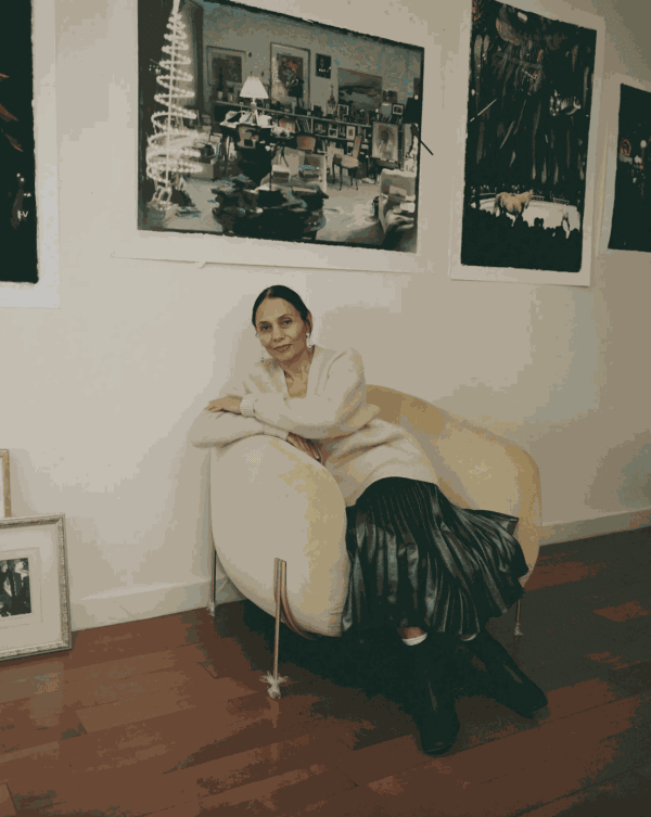 The artist Ming Smith in the bedroom of her home studio in central Harlem.Credit...