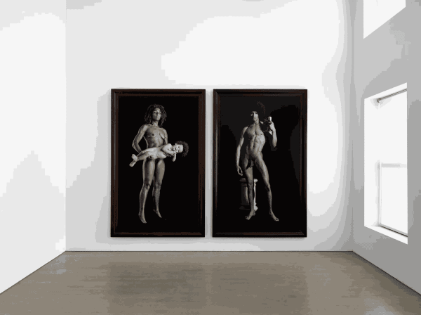 Installation view: Renée Cox: Roots Returned, Cathouse Proper, New York, 2019. Photo: Dario Lasagni.