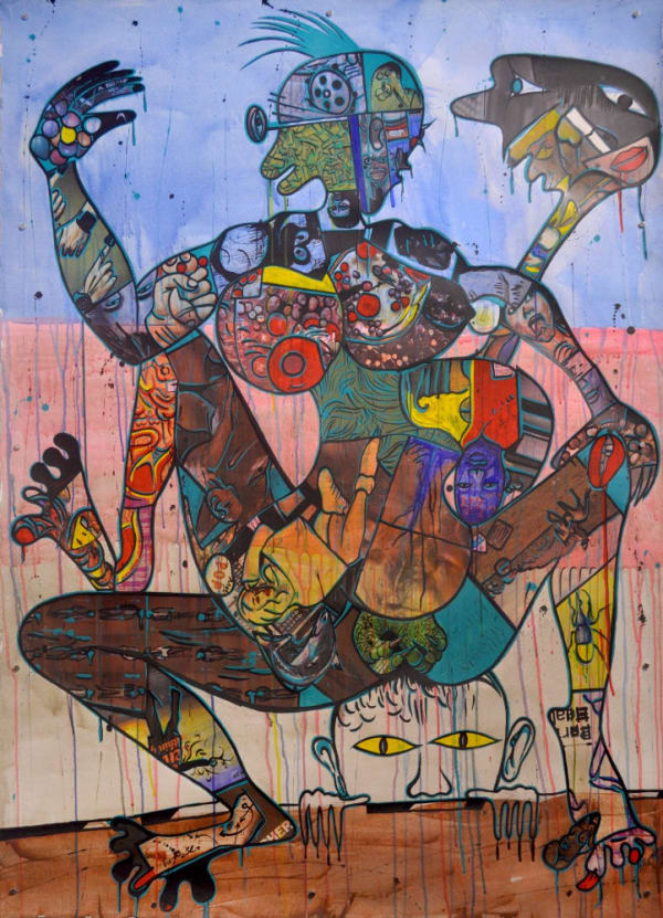 Blessing Ngobeni, Silence Note II, 2016