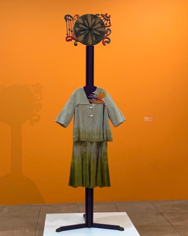 Jae Jarrell, Bird of Paradise Jacket and Crown, Ode to Tie-Dyed Suede, 1993/2017