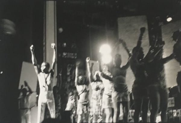 Ming Smith, Fela Kuti and Dancers II, 1989