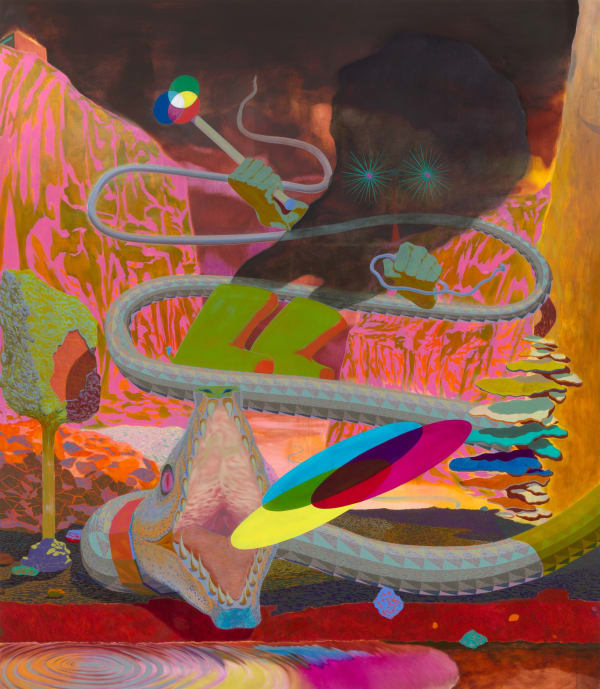 ALEX JACKSON The Ambassador of Additivity, 2021oil on canvas