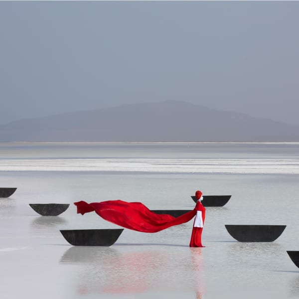 AÏDA MULUNEH Who Knows Tomorrow, (Mirror of the Soul Series), 2019Photograph printed on Hahnemuehle Photo Rag Bright White