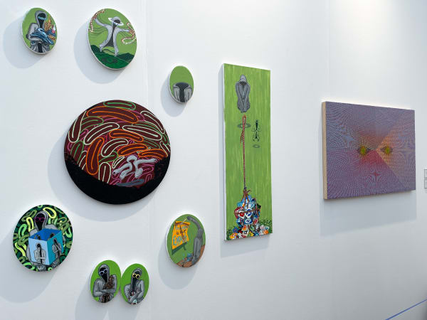 Installation photo from Frieze Los Angeles 2023