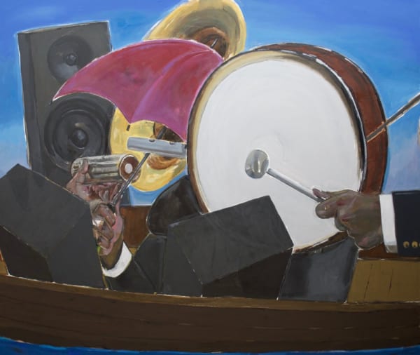 Enrico Riley, Untitled: Music, Rhythmaning, Keeping Time, Time Travelers, 2020