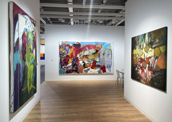 Installation view at Art Basel, Switzerland 2023