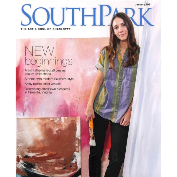 SouthPark Magazine Katherine Boxall cover January 2021