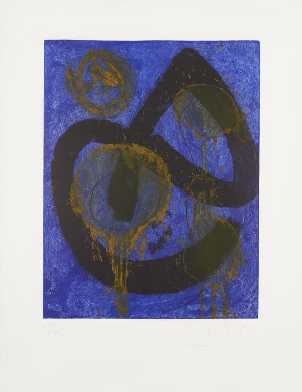 John Hoyland RA (1934-2011) Italian Etchings: The Sorceror, 1989. © Estate of John Hoyland. All rights reserved, DACS 2025.
