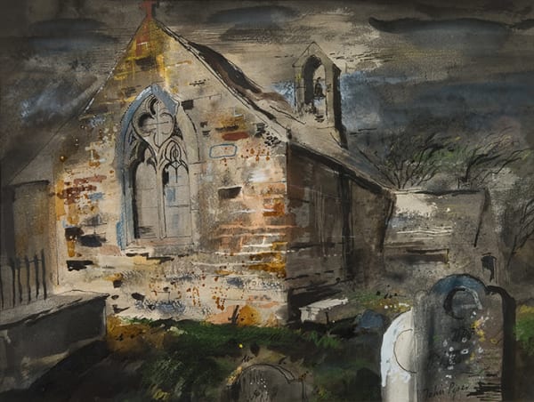 A Rediscovered View: John Piper’s The Churchyard