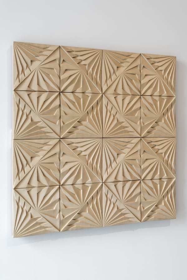 Halima Cassell, 'Fan', at The Hepworth Wakefield, photo credit George Baggaley. Wakefield Council Permanent Collection (The Hepworth Wakefield).