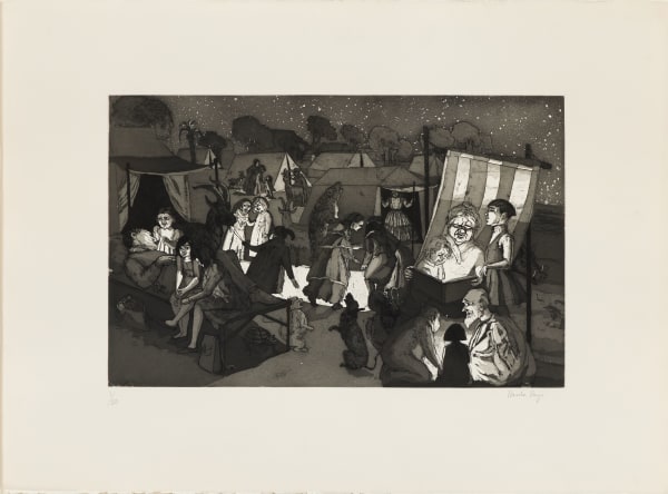 Paula Rego DBE RA (1935-2022) The Encampment, 1989. © Courtesy Paula Rego and Cristea Roberts Gallery, London. Paula Rego.