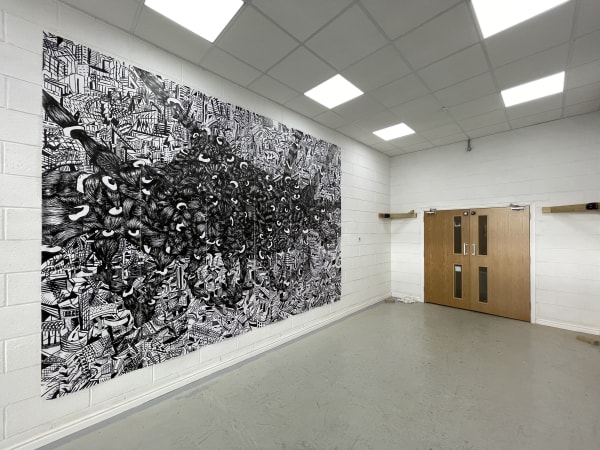 Joe Madeira Works On Paper Installation View 5