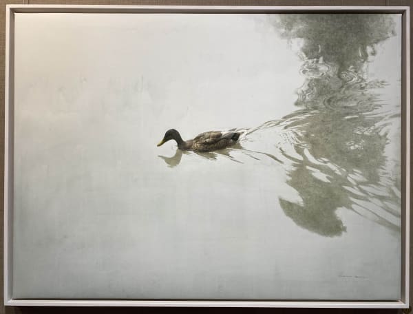 Marzio Tamer Germano Dry brush watercolour 31.1 x 42.52ins (79 x 108cms) (artwork size)