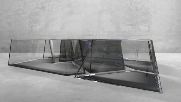 Subfractal Light sculpture