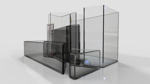 Subfractal Light sculpture