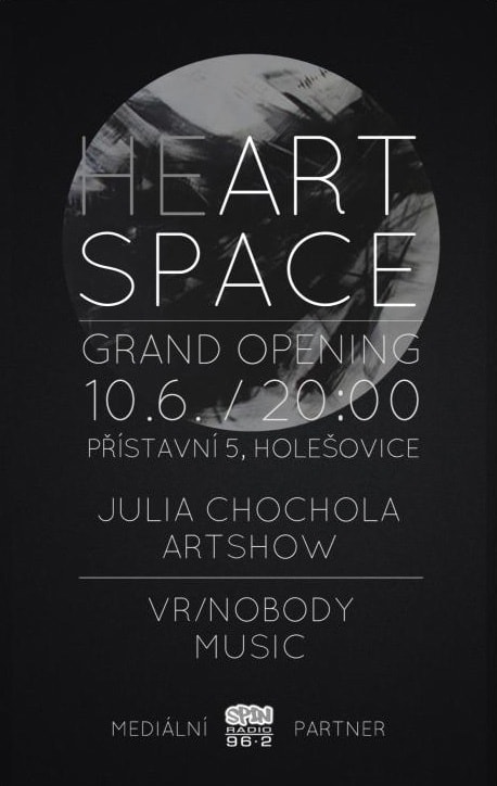 Heart space gallery opening - Prague 2015