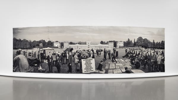 Goshka Macuga, Of what is, that it is; of what is not, that it is not, 2012. Courtesy the artist, Galerie Rüdiger Schöttle and Pinault Collection.