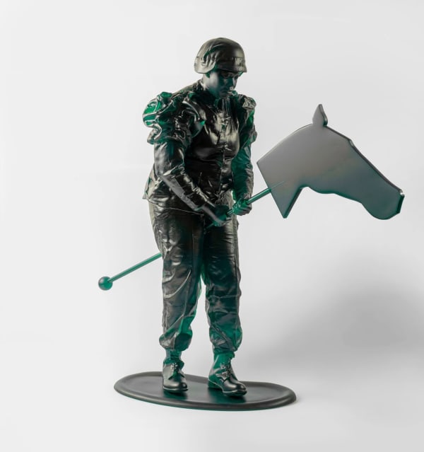 Mary Sibande, The Battilion, 2022. Resin, 68 cm, Edition of 25 + 3 AP