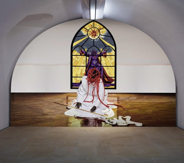 Mary Sibande Turn Turn Turn Turn 2019 Inkjet On Hahnem Hle Photo Rag 200 X 136 Cm Mary Sibande Smac Gallery Johannesburg