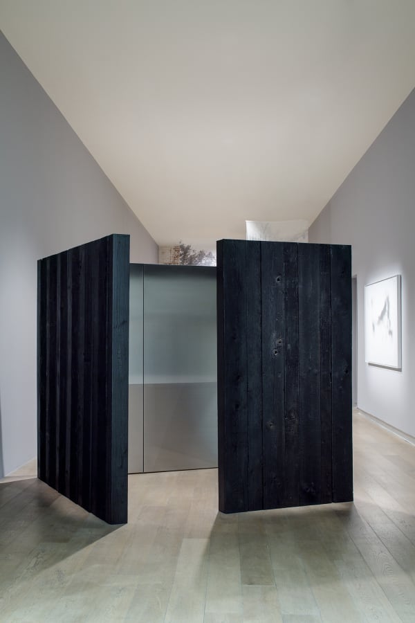 Installation views, Miya Ando, Temporal, 2017 at the SCAD Art Museum. All images courtesy of the artist.