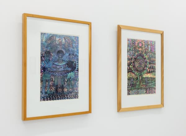 Wadsworth Jarrell and Gerald Willaims: Works on Paper, 2021, Kavi Gupta | 219 N. Elizabeth St. (Installation view)
