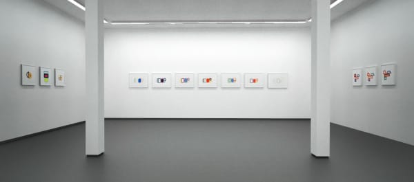 Beverly Fishman, Studies on Relief (virtual installation view), 2020