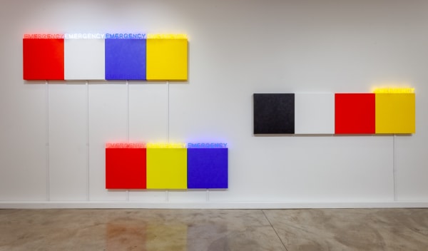Deborah Kass: Painting and Sculpture (installation view), 2020, Kavi Gupta | Elizabeth St.