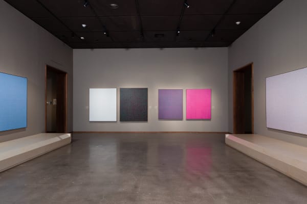 Young-Il Ahn, Unexpected Light, LACMA, Los Angeles, CA, Installation View, Photo by Michael Underwood.