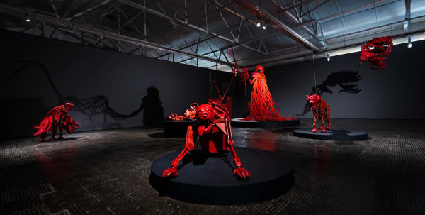 Mary Sibande: A Red Flight of Fancy