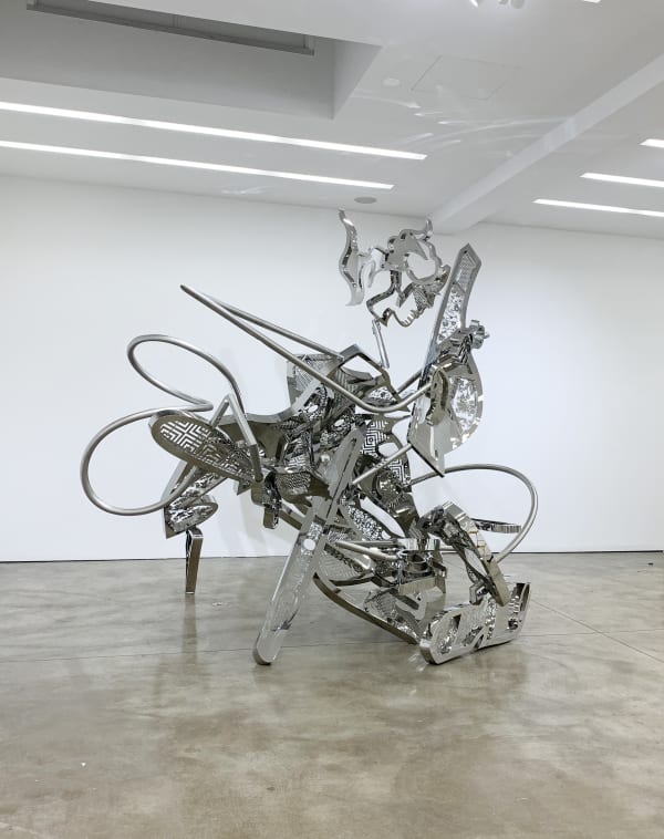 Tomokazu Matsuyama Dancer, 2021 Stainless steel 132 x 156 x 156 in 335.3 x 396.2 x 396.2 cm Edition of 3 + 1 AP