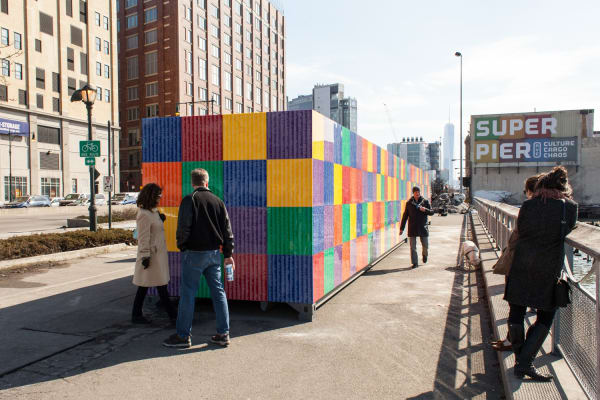 Tony Tasset Artist Monument, 2014