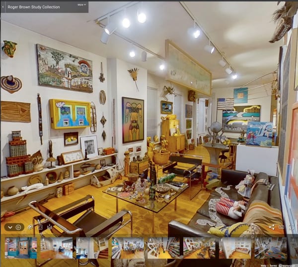 Roger Brown Study Collection in VR