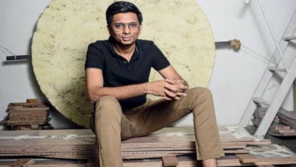 Low profile Manish Nai at his Dahisar workshop. Photo: Danesh Jassawala