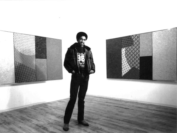 James Little at the Alternative Museum, New York, ca. 1984.