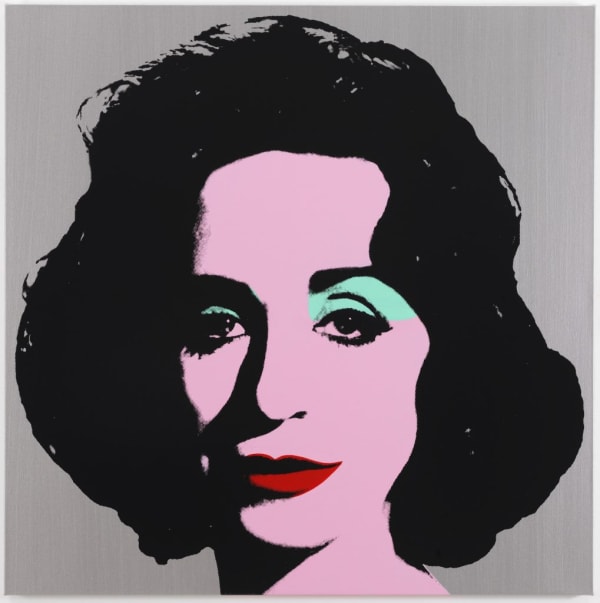 Deborah Kass, Silver Deb, 2000.